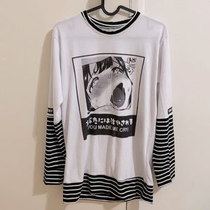 stripped long sleeve